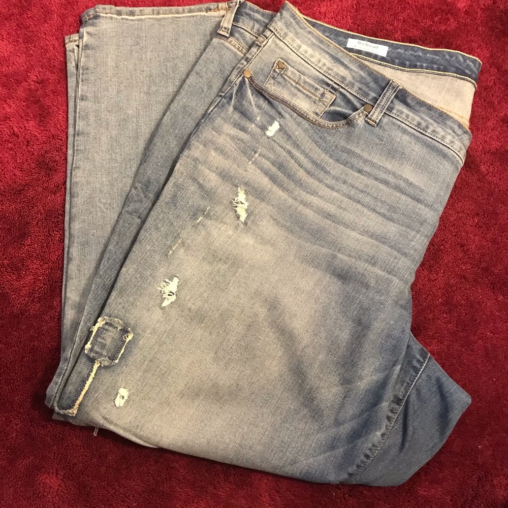 Torrid distressed jeans